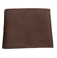 Billetera Bifold Levis Para Hombre - Marron